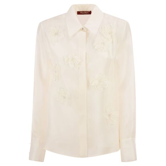 Maxmara Studio Women Mseagi - Silk Organza Shirt